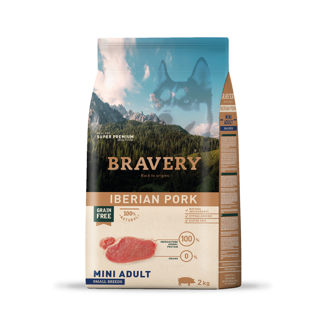 BRAVERY PERRO ADULTO RAZAS PEQUEÑAS CERDO