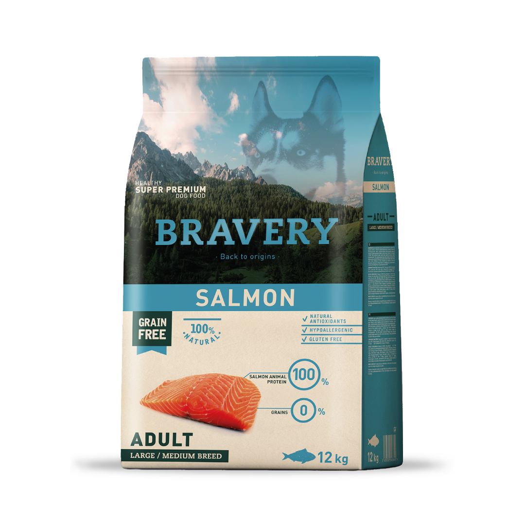 BRAVERY PERRO ADULTO RAZAS MEDIANAS Y GRANDES